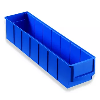 Caixa para peças pequenas Allit 456540 polipropileno azul 91x400x81 mm