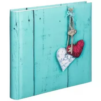 Hama Rustico Love Key álbum de fotografias 00002541, 30x30, 100 páginas brancas