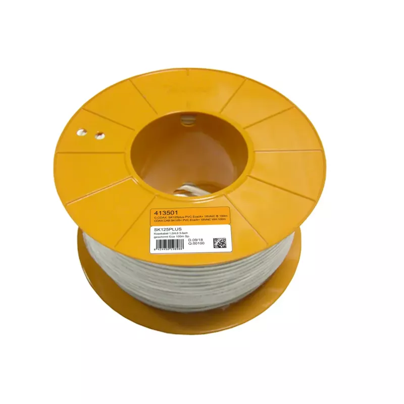 Cabo coaxial Televes SK125plus 100 m branco