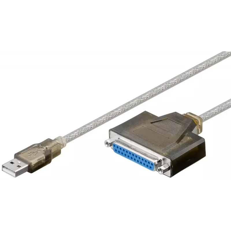 Cabo de impressora USB Goobay 95433 Transparente 1,5 m