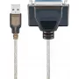 Cabo de impressora USB Goobay 95433 Transparente 1,5 m