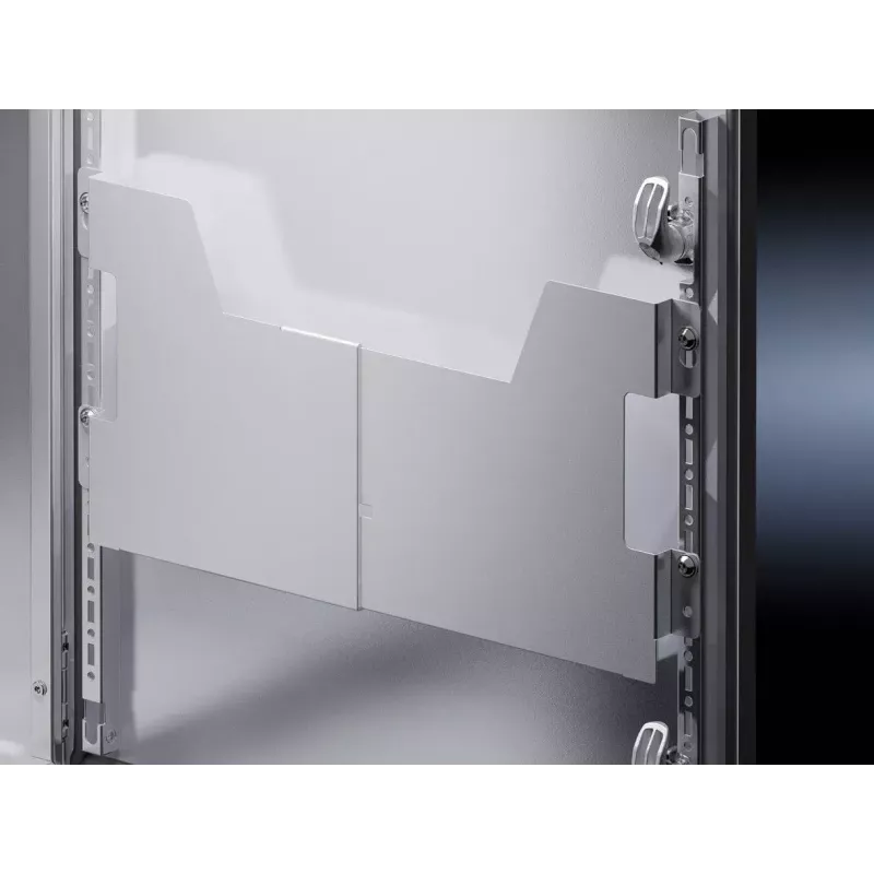 Rittal AX 2515.400 bolso porta-esquemas, chapa de aço, 625-725 mm, para armários com 760/800 mm de largura