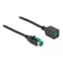 Cabo de extensão USB ativo DeLOCK 85984 12V 5m preto