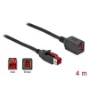 Cabo de extensão USB ativo DeLOCK 85988 24 V 4 m preto