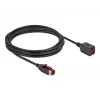Cabo de extensão USB ativo DeLOCK 85988 24 V 4 m preto