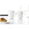 Caneca de café Ritzenhoff & Breker Gusto Jumbo, 0,6L, porcelana branca, adequada para máquina de lavar loiça, 110mm - pack de 6 (088762)
