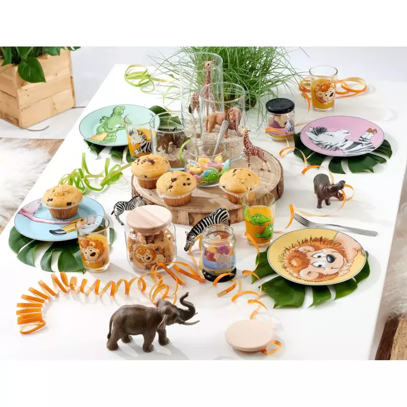 Conjunto de louça de mesa Ritzenhoff & Breker Happy zoo 3 peças