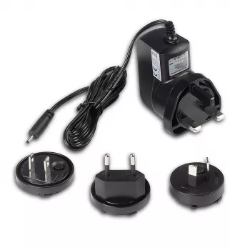 Fonte de alimentação multinacional Lindy 5VDC 2A, 10 W, 100 - 240 V, 50 - 60 Hz, 0,787%, preta, 0 - 40 °C