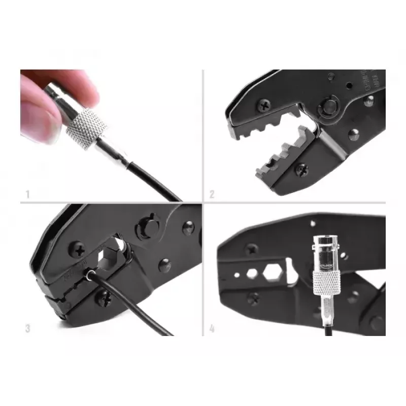 Delock 90533 Ratchet V inserto de crimpagem para alicates de crimpar 90295/90296/90527/90528