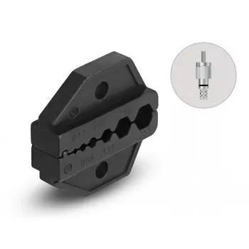 Insert de perfil de prensagem Delock 90533 Ratchet V para alicates de cravar 90295/90296/90527/90528