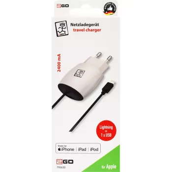 Carregador para dispositivos móveis 2GO 795630 universal branco AC interior