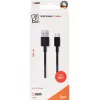 Cabo USB 2GO 795731 1 m USB B USB C USB 3.2 Gen 1 preto