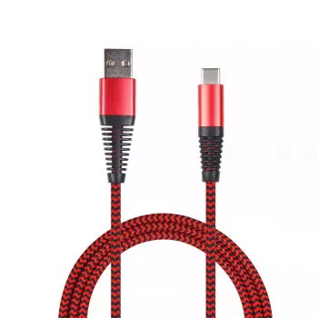 Cabo USB 2GO 795947 USB 3.2 Gen 1 1 m USB B USB C vermelho