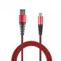 Cabo USB 2GO 795947 USB 3.2 Gen 1 1 m USB B USB C vermelho