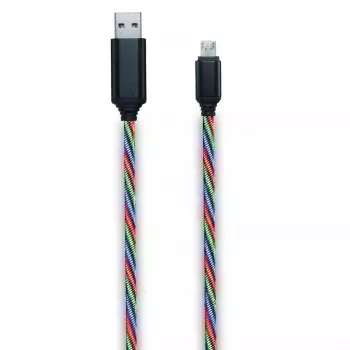 Cabo USB 2GO 797145 1 m USB B Micro-USB B multicolor