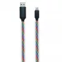 Cabo USB 2GO 797145 1 m USB B Micro-USB B multicolor