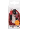 Cabo USB 2GO 797195 USB 3.2 Gen 1 1 m USB C vermelho