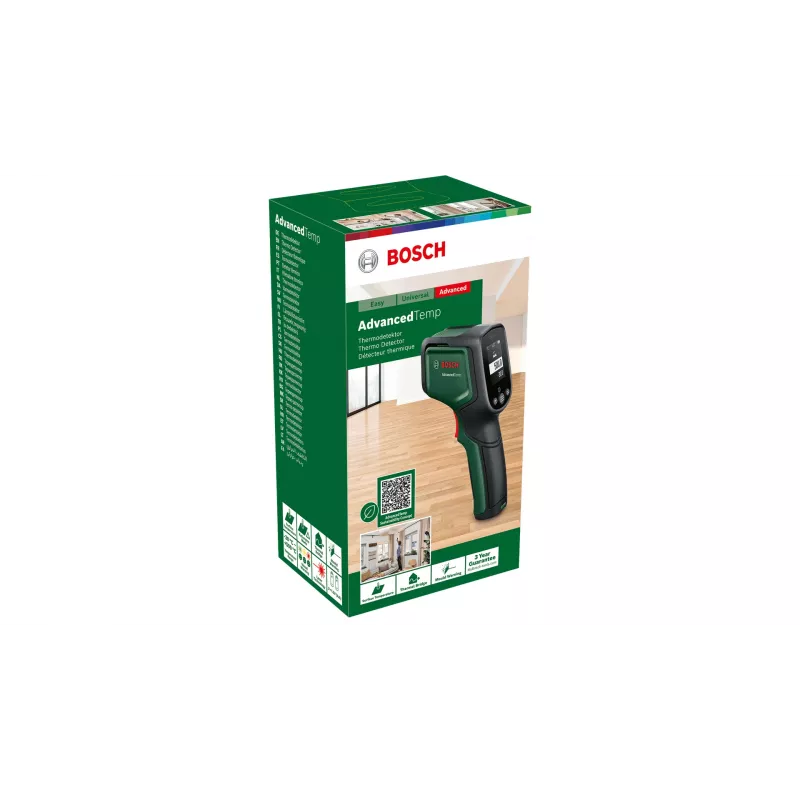 Bosch AdvancedTemp preto, verde °C -30 - 500 °C ecrã integrado