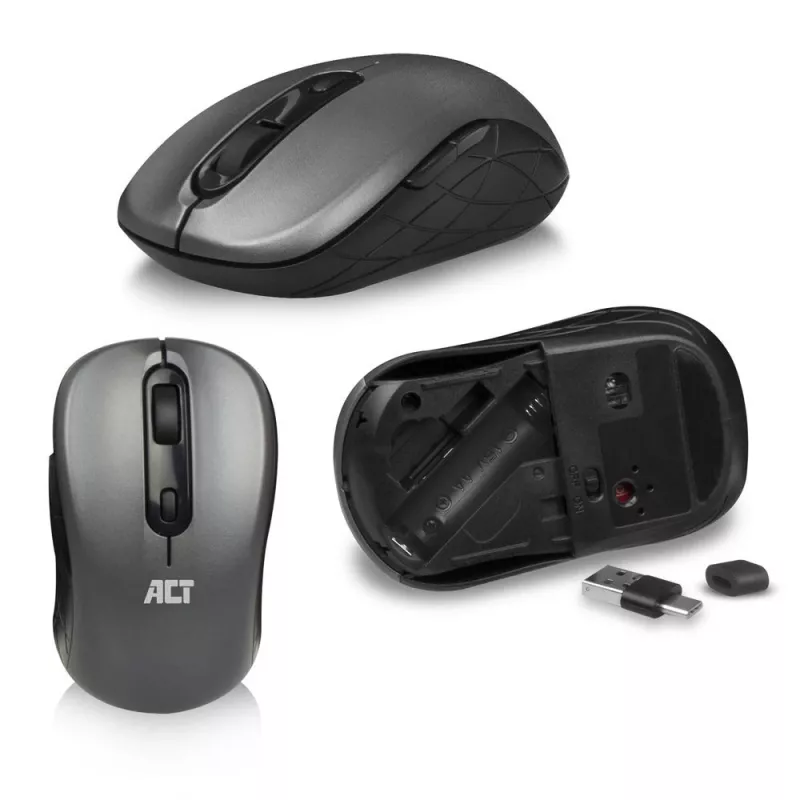 ACT AC5710 teclado sem fios, RF, QWERTY UK International, preto