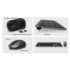 ACT AC5710 teclado sem fios, RF, QWERTY UK International, preto