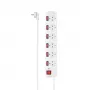 Régua de tomadas inteligente Hama 00223159 6 saídas AC 1,4 m 3680 W