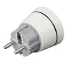 Adaptador de rede Hama 00223453 tipo E/F híbrido tipo I (AU) branco