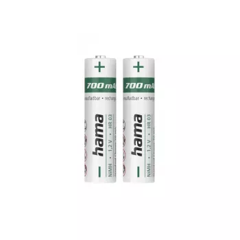 Pilha doméstica recarregável Hama 00223525 AAA níquel-metal hidreto (NiMH)