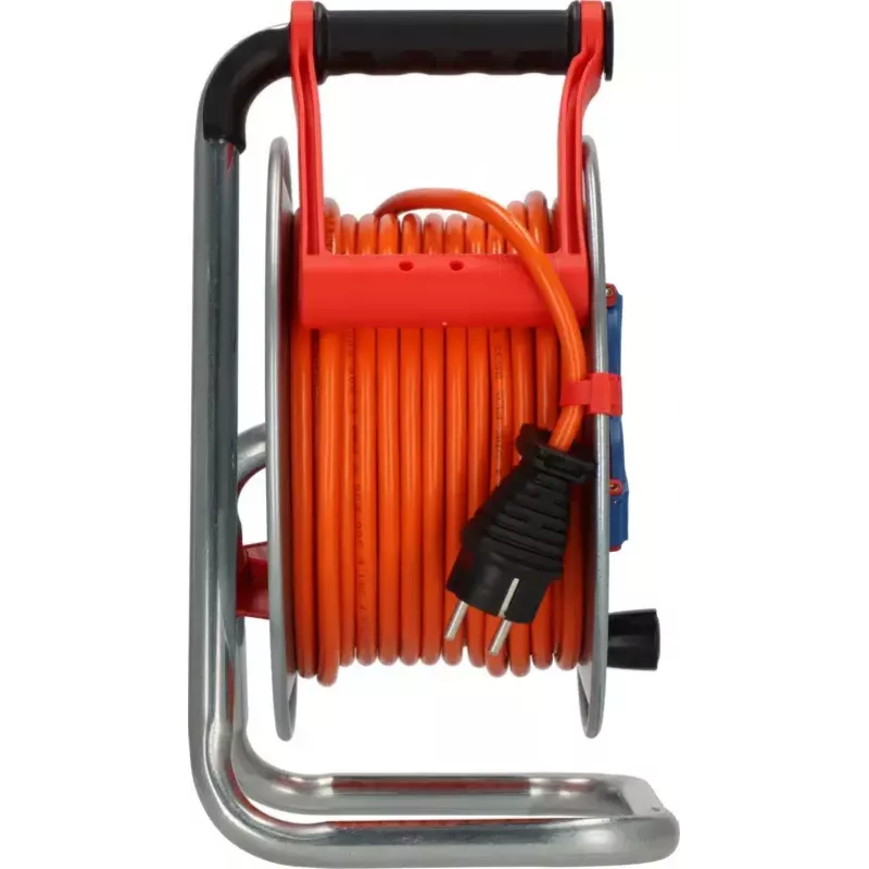 Brennenstuhl 1198740 Enrolador de cabo, 25 m, laranja