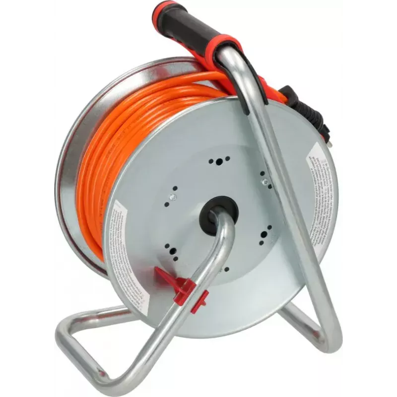 Brennenstuhl 1198740 Enrolador de cabo, 25 m, laranja