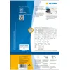 Etiquetas de impressora autocolantes HERMA 10726 branco 4,83x2,54 cm 3520 etiquetas