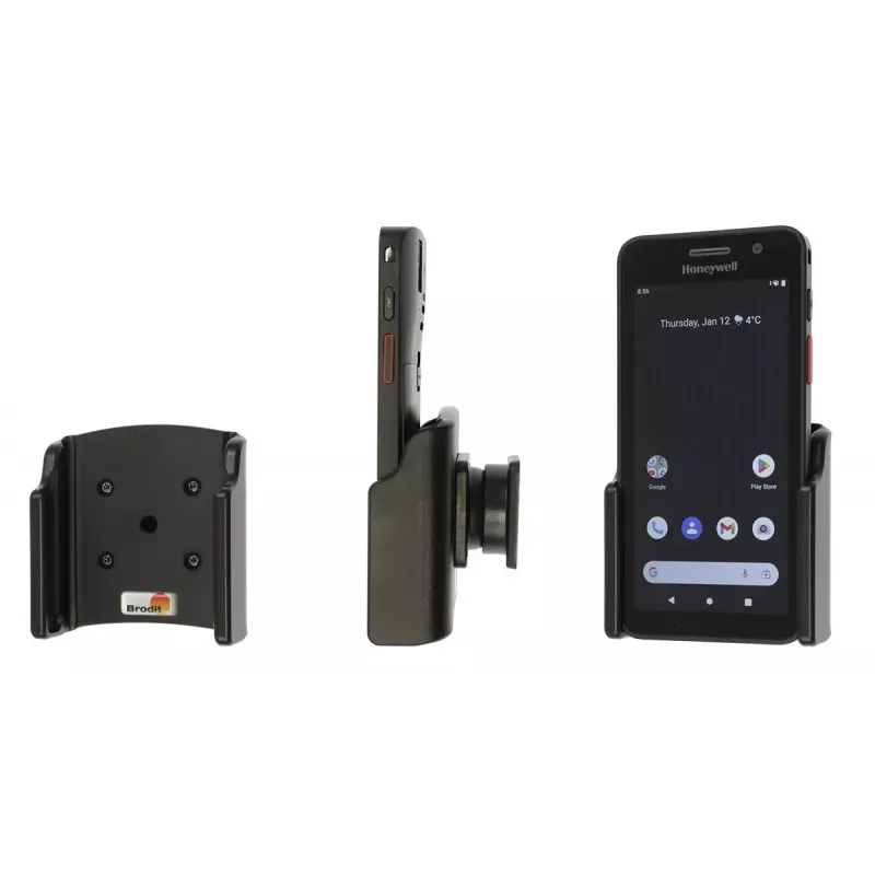 Suporte passivo Brodit 711334 telemóvel smartphone preto