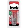 kwb INDUSTRIAL STEEL BITS 50 MM TORX T15 3 unid.