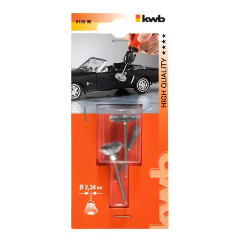 Acessório para ferramenta multifunções KWB 518000 preto 5 mm a 2,2 cm
