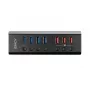 Hub USB 3.0 Lindy de 4 portas com 3 ligações Quick Charge 3.0