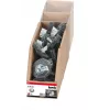KWB 607833 escova de disco, dupla espessura, fio de aço HSS ondulado, para berbequins e aparafusadoras a bateria