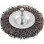 KWB 607833 escova de disco, dupla espessura, fio de aço HSS ondulado, para berbequins e aparafusadoras a bateria