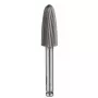 Fresa rotativa KWB 700340 — cabeça cónica HSS Ø12 mm, haste Ø6 mm, para aço inoxidável
