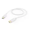 Cabo USB Hama 00201704 USB 2.0 1,5 m USB-C branco