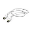 Cabo USB Hama 00201704 USB 2.0 1,5 m USB-C branco