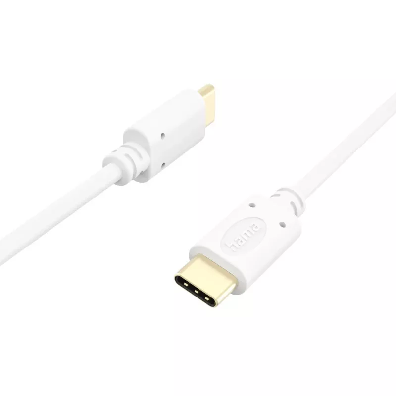 Cabo USB Hama 00201704 USB 2.0 1,5 m USB-C branco