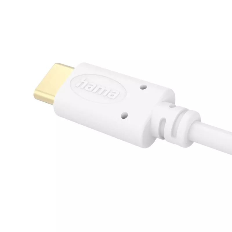 Cabo USB Hama 00201704 USB 2.0 1,5 m USB-C branco