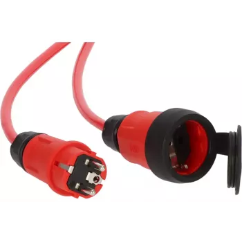 Extensão elétrica Brennenstuhl 9161100210 10m 1 saída AC exterior laranja/preto