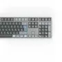 Hama WK-800 teclado mecânico sem fios multidispositivo, LED, QWERTZ, preto