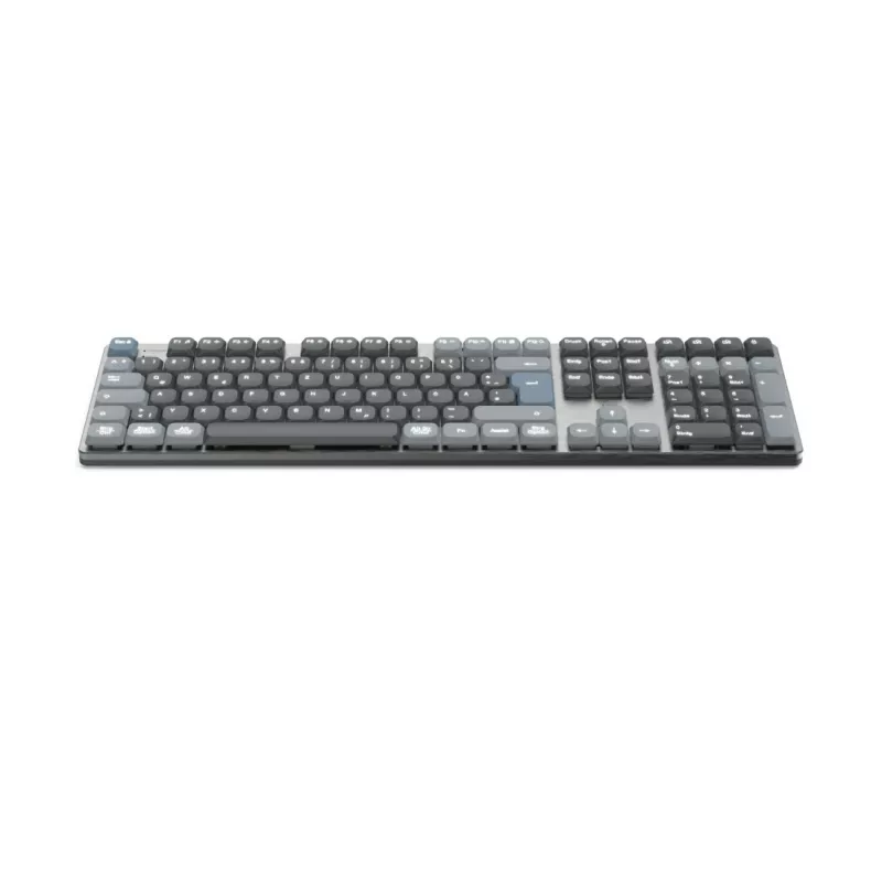 Hama WK-800 teclado mecânico sem fios multidispositivo, LED, QWERTZ, preto