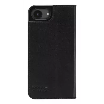 Capa com carteira JT BERLIN 11106 para iPhone 16E 15,4 cm preta