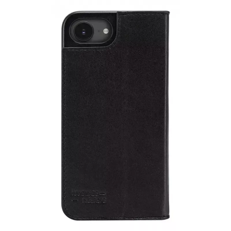 Capa com carteira JT BERLIN 11106 para iPhone 16E 15,4 cm preta