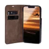 Capa com carteira JT BERLIN 11106 para iPhone 16E 15,4 cm preta
