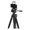 Tripé Hama Action Smart / Tab 170 3D 3 pernas preto capacidade máx. 5 kg