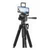 Tripé Hama Action Smart / Tab 170 3D 3 pernas preto capacidade máx. 5 kg