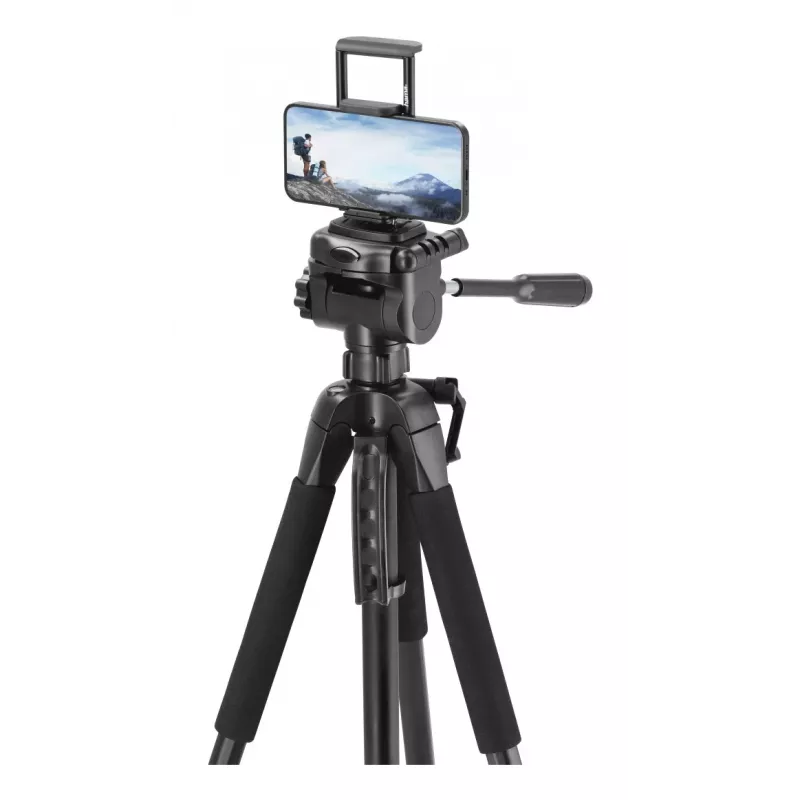 Tripé Hama Action Smart / Tab 170 3D 3 pernas preto capacidade máx. 5 kg